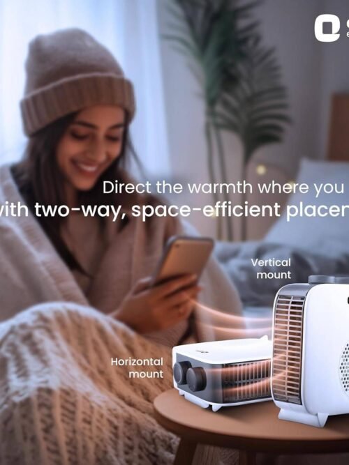 Orient Electric Glint Dual Heating Mode (1000/2000 Watts) Fan Room Heater
