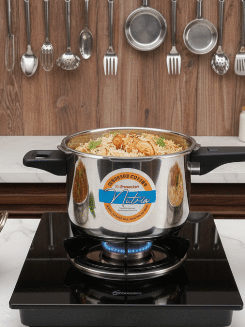 Premier Nutria Stainless Steel Pressure Cooker 5 ltr